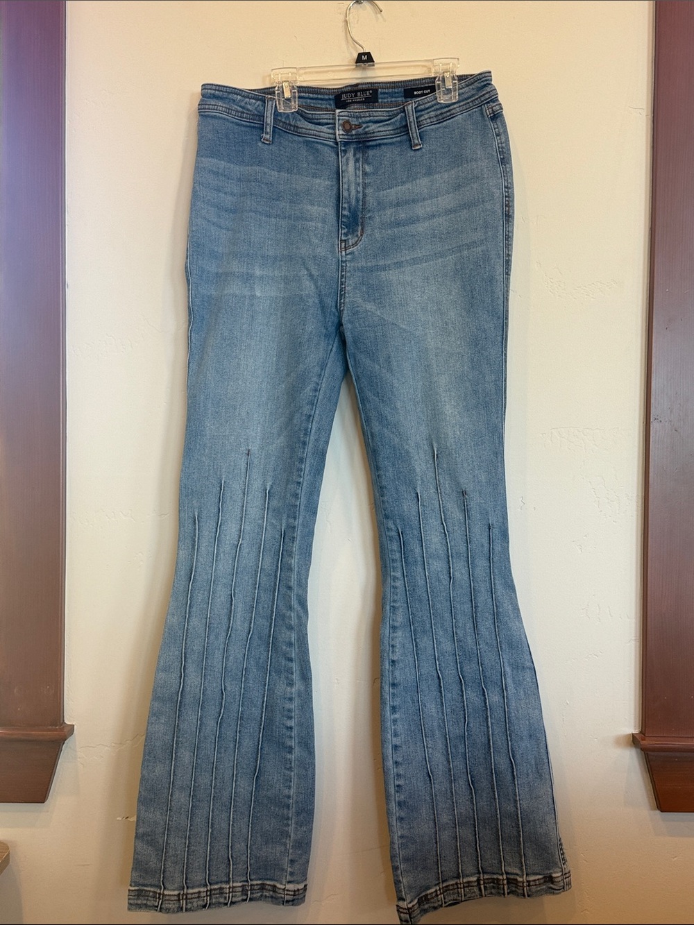 Judy Blue Vivian Full Size High Waisted Bootcut Jeans Medium Wash size 13/31